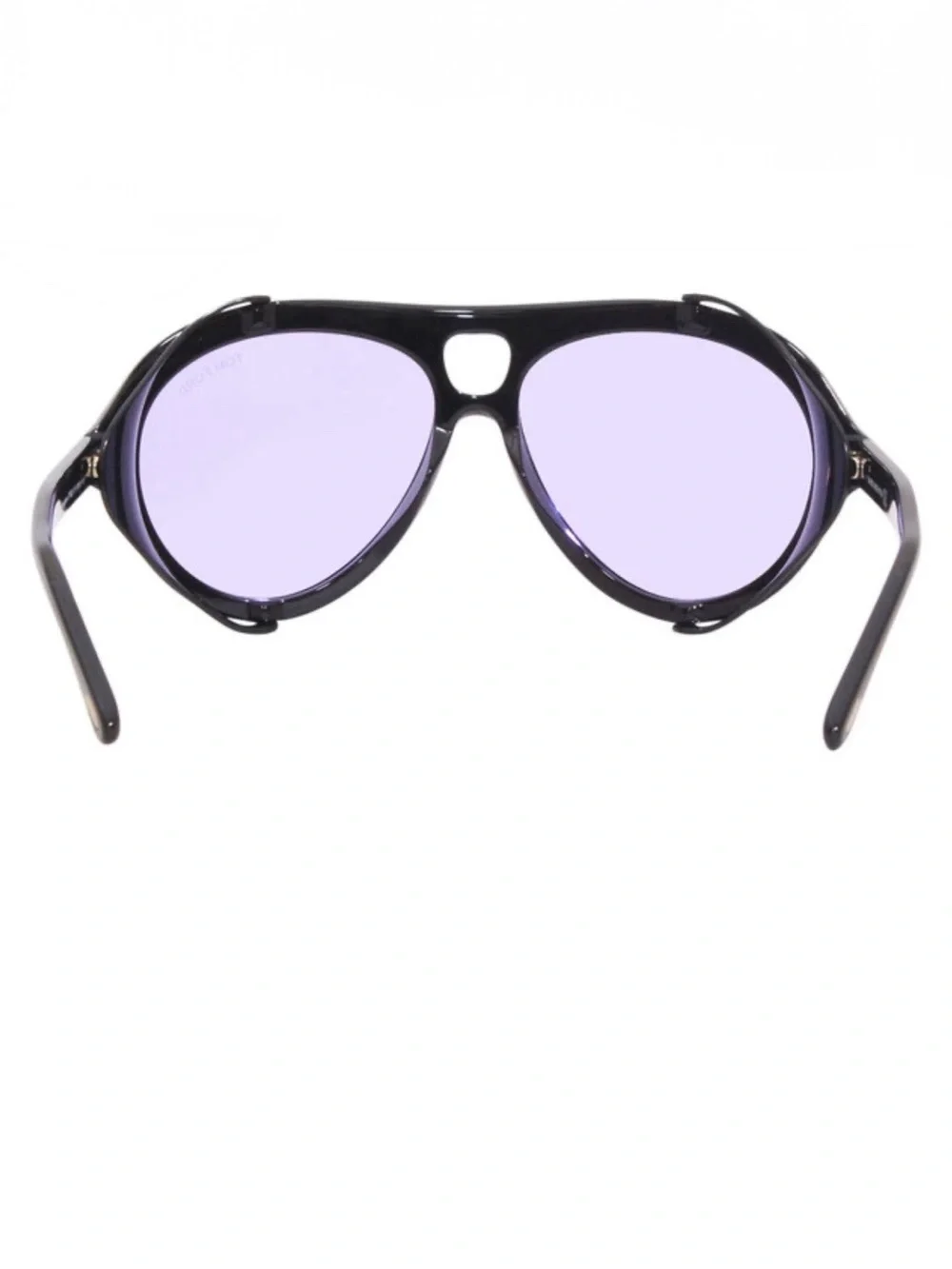 NEW Tom Ford Neughman TF-882 01Y Black and Purple Sunglasses 60-15-145